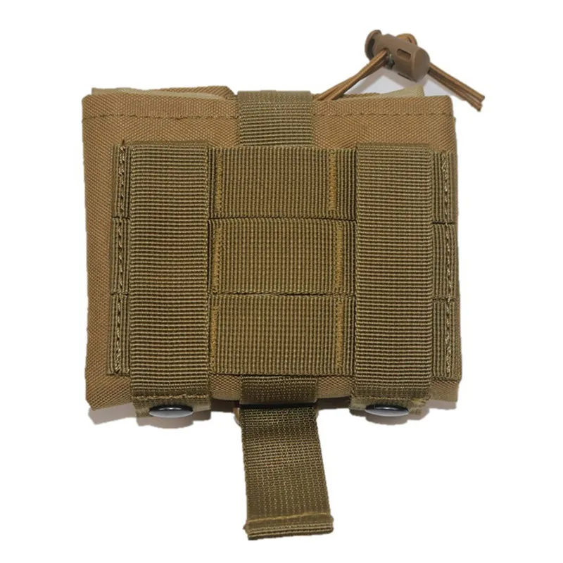 CQC тактический Molle складной дамп капля подсумок страйкбол Пейнтбол Военный Открытый охотничий инструмент складной восстановительный маг мешок