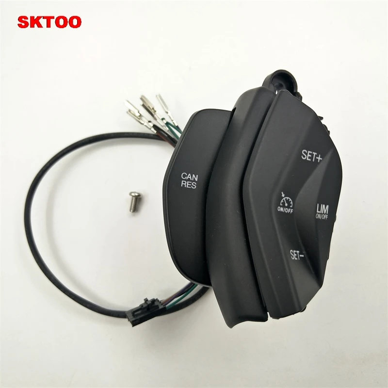 SKTOO для Ford Focus 3 Kuga 2012 up переключатель скорости Автомобиля круиз контроль системы комплект рулевое колесо контроль скорости и кабель