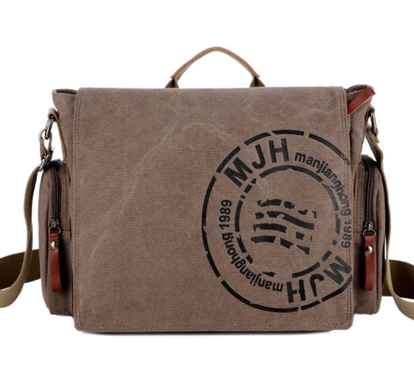 Vintage Crossbody Shoulder Bag Men  Messenger Vintage Print Men - Men's  Crossbody - Aliexpress