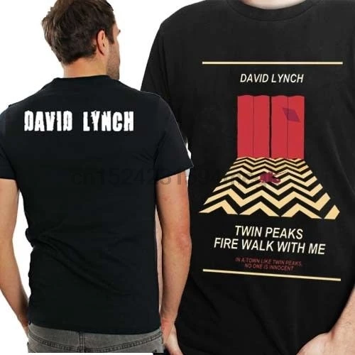 

Twin Peaks David Lynch Tee 2 Sides Tshirt New Mens T-Shirt