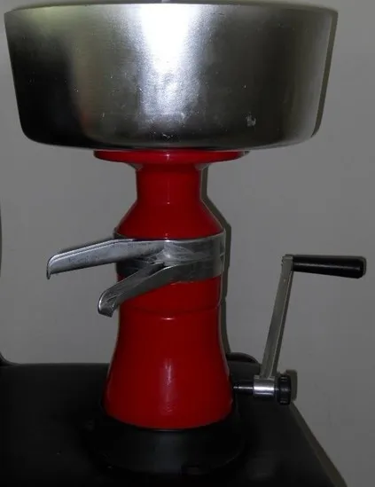 

free shipping-Manual milk cream separator,Milk separator machine