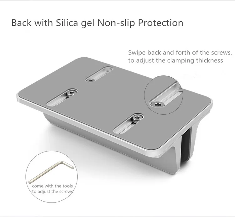 Экономичная алюминиевая вертикальная подставка для ноутбука MacBook Pro/Air
