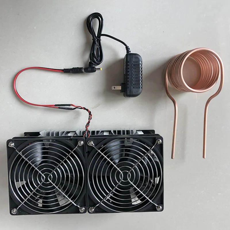 

2500W ZVS Induction Heater Induction Heating PCB Board High frequency Heating Machine Melted Metal + 48VCoil Mayitr