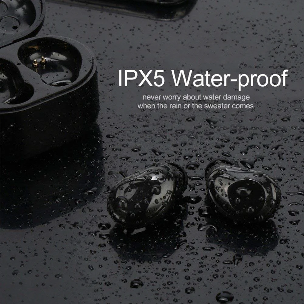 YTOM YT6 TWS True Bluetooth 5.0 Headset Wireless Headphones Earphone with Super Bass clear mic for IOS xiaomi smartphone sport