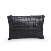 Einfache klassische krokodilkorn frauen geldbörsen clutch bag pu-leder frauen umschlag abendtasche female Clutches Handtasche bolsas