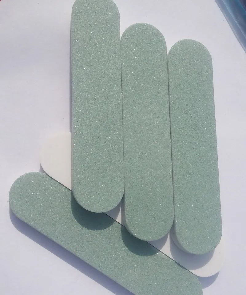 50 шт, 90*20*7 мм ногтей, зеленый+ белый, дизайн ногтей инструменты, заводская цена