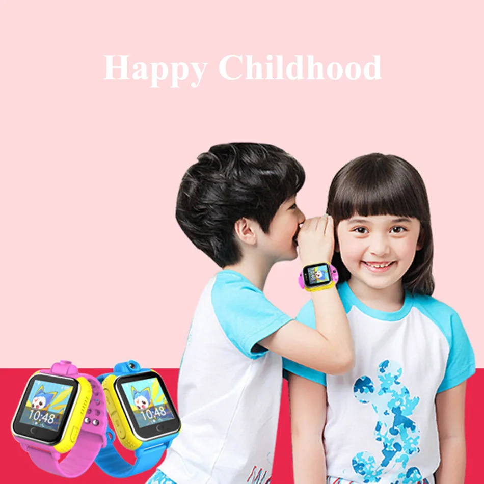 HOMEBARL Q730 3g сеть Детские Смарт-часы телефон Wifi gps позиционирование отслеживание HD камера кнопка SOS для Android IOS PK 4G часы