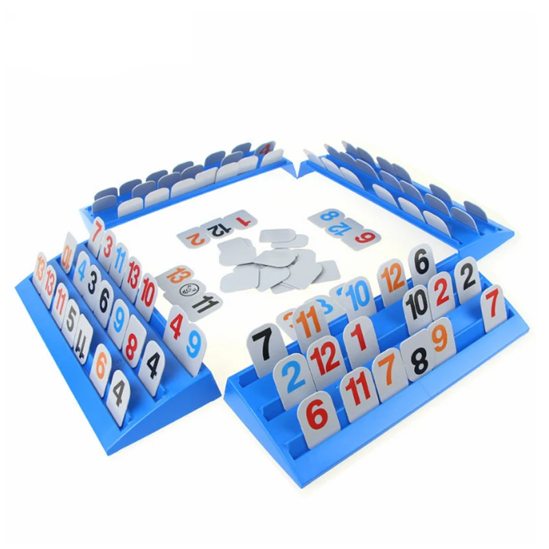 Логическая игра Rummikub, логическая игра с цифрами, Вечерние игры, игрушки для детей и взрослых