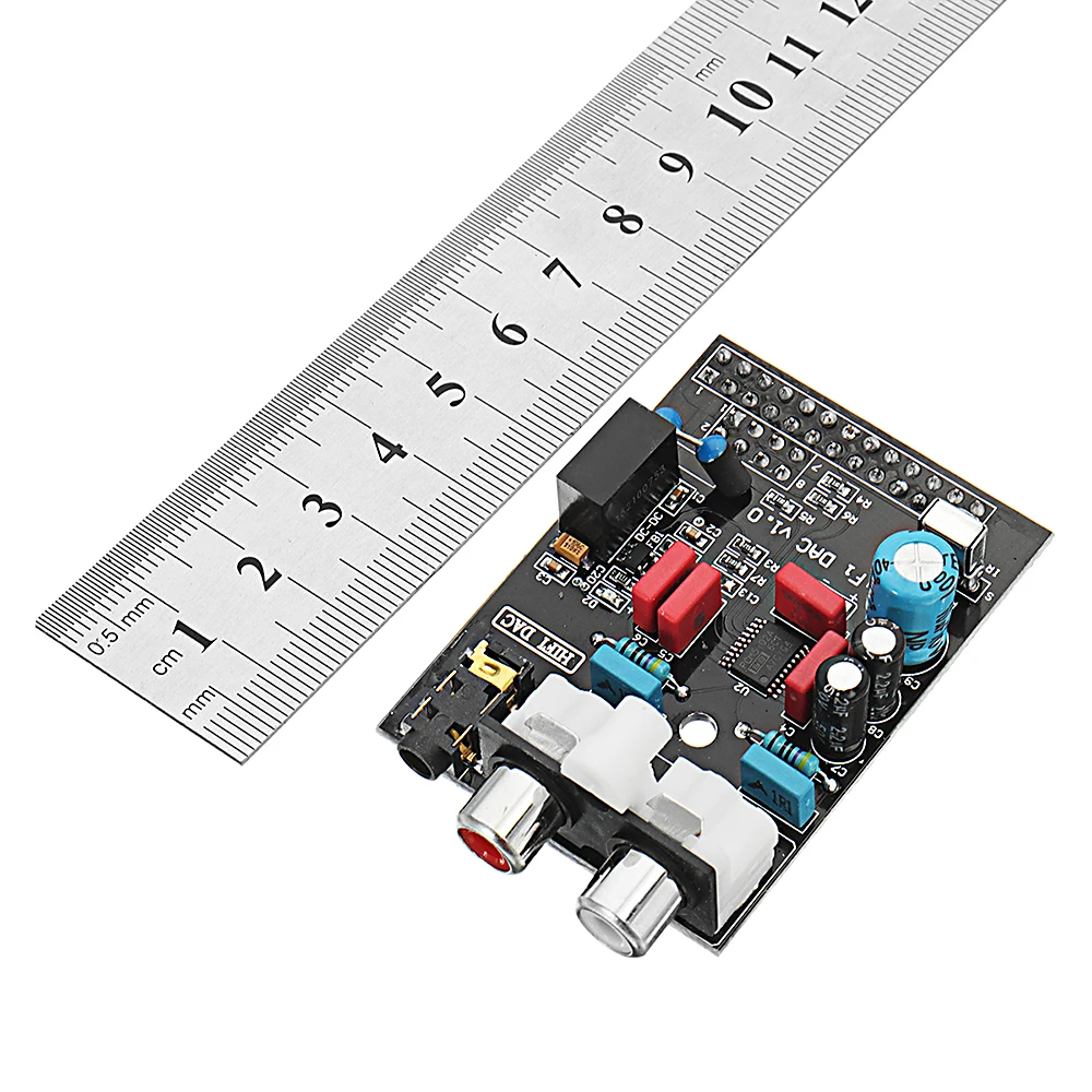 LEORY Digi Hi Fi DAC Аудио Звуковая карта модуль ies интерфейс Плата расширения для Raspberry Pi