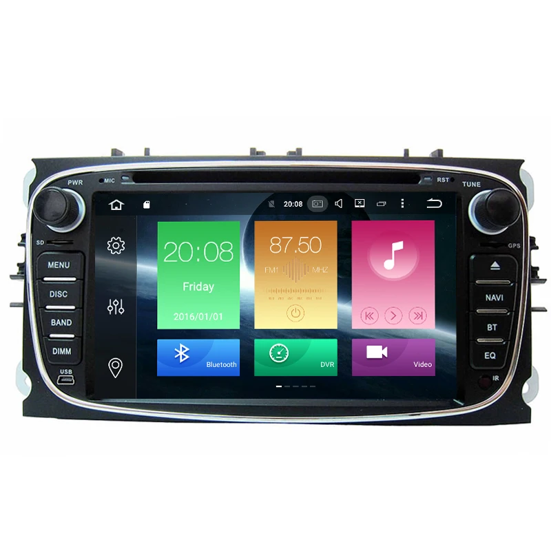 Восьмиядерный PX5 Android 9,0 автомобильный dvd-плеер с двумя цифровыми входами gps для FORD FOCUS 2 Mondeo S-MAX C-MAX Galaxy Radio 64G rom 4G ram radio carplay