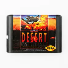 Пустыня Страйк 16 бит MD игровая карта для sega Mega Drive для Genesis