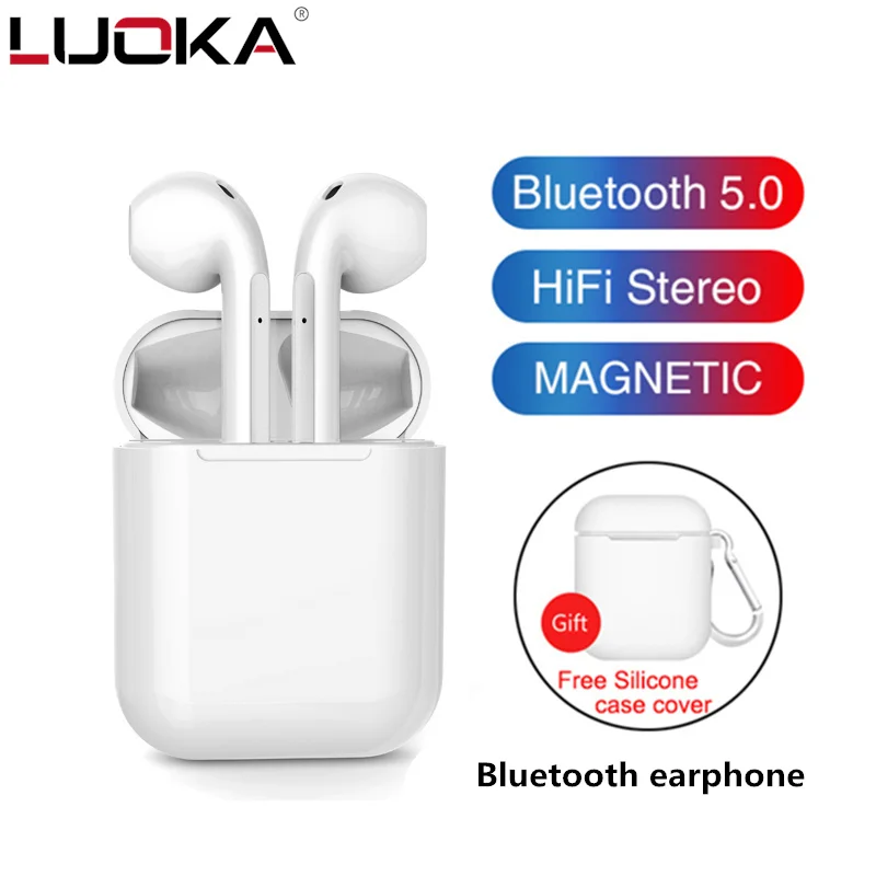 

NEW Wireless Bluetooth 5.0 Earphone HIFI TWS Wireless Earphones Touch control Earbuds With Charging Box for IOS Android Phone