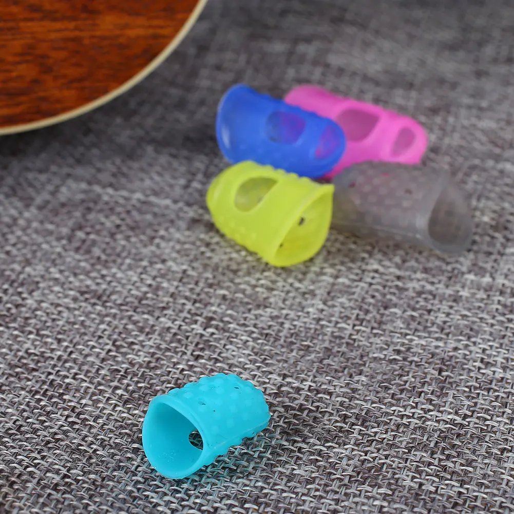 

Guitar Playing Fingertip Picks Left Hand Protector Guard Musical Accessories
