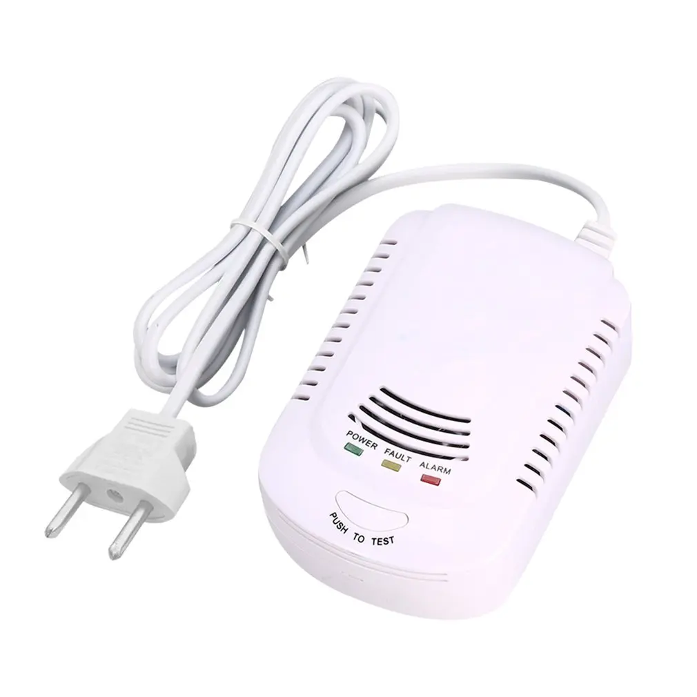 

Combustible Gas Detector Sensor Alarm LPG Natural Gas Analyzer Leak Determine Tester Sound-light Alarm Security Alarm System
