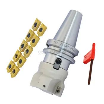 

Name: Face Milling Tool Handle Combination Set The models are BT40-FMB22-45L and BT40-FMB22-60L respectively. Face milling cut