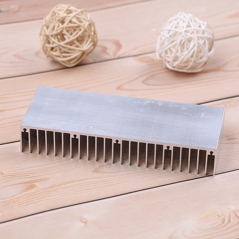 Radiador de Alumínio Dissipador de Calor para Led Eletrônico Dissipação de Calor Refrigerador 150x60x25 mm - Imagem 3