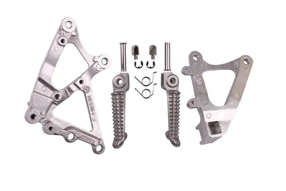 

Front Rider Footrest Foot pegs Bracket Set For Yamaha YZF R1 YZFR1 2009-2014