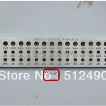 Drawplate для ювелирных изделий, 42 отверстия, ювелирные инструменты 0,26-2,8, карбид вольфрама Drawplate, полукруглый стальной Drawplate