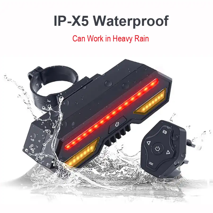 bike light with remote switch