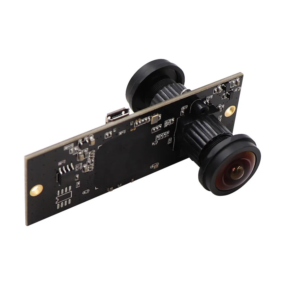 

Back to Back Panoramic Stereo Webcam Fisheye Wide View Angle Front Back Dual Lens USB Camera Module