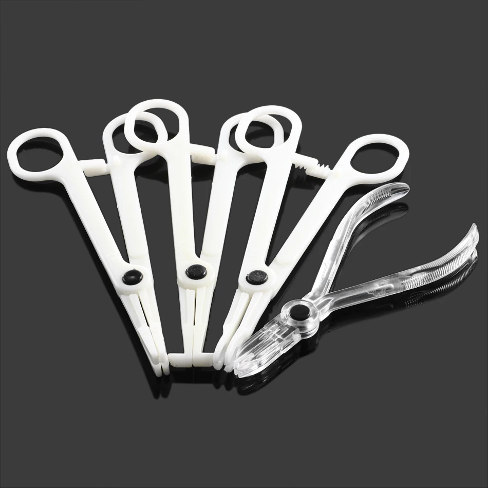 

10PC Tattoo Pliers Ear, Nose, Umbilical, , Circular, Open Septa, Puncture Clamp, , Permanent Body Tattoo Equipment