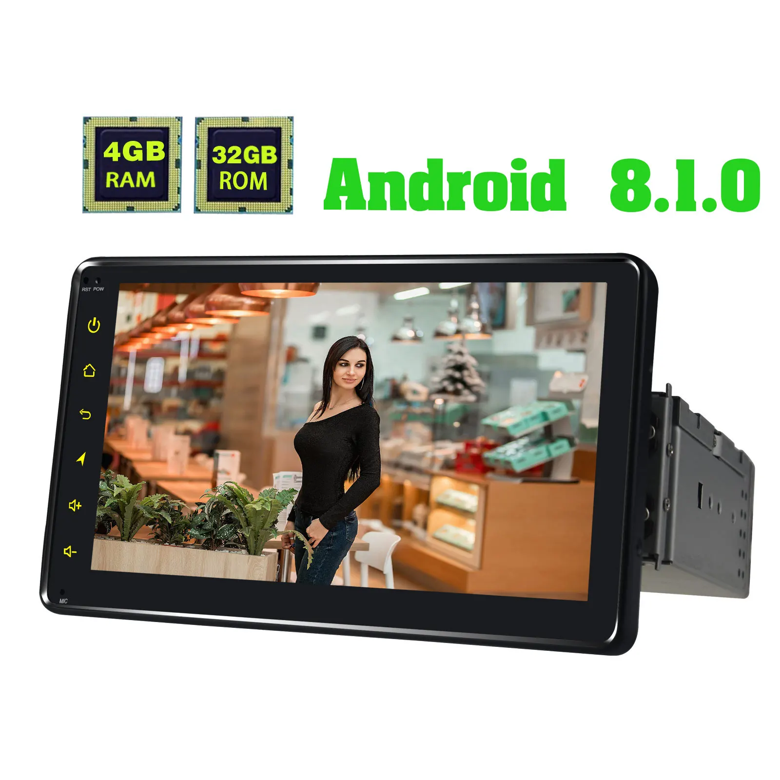 7 &quot1Din Android 8 1 Восьмиядерный автомобильный стерео Mulltimedia Автомагнитола головное