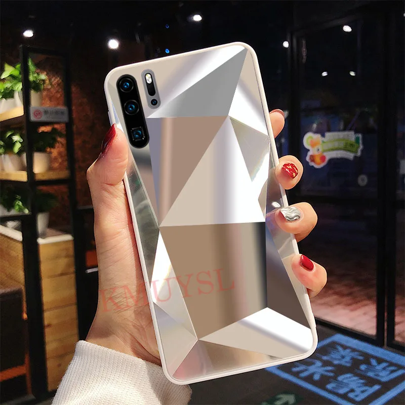Diamond Mirror Case For Huawei P30 Pro P30 P20 Lite Mate 20 10 Lite P Smart Plus Y6 Y7 Pro Y7 Prime Y9 2019 On Honor 10i Cover
