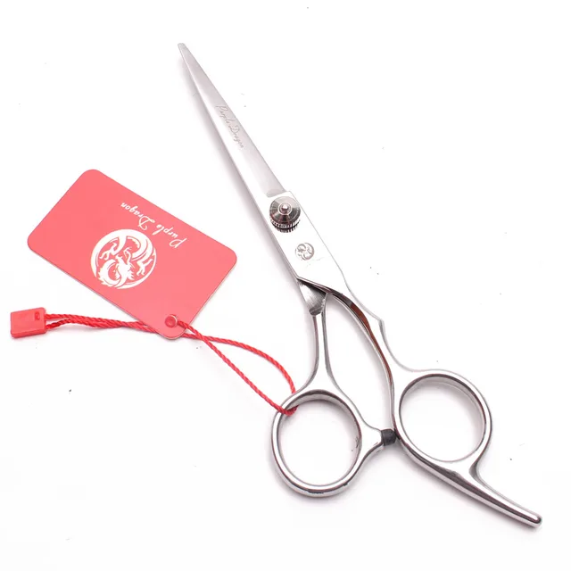 6 Zoll Lila Drachen Edelstahl Friseurschere - Glänzende Haarschneide- und Verdünnungsschere für professionelle Anwendungen