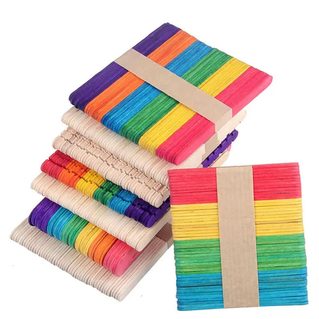 ice cream stick craft house 114102mm 50pcsset ice cream stick craft hand wooden popsicle sticks ice cream stick craft house 114102mm 50pcsset ice cream stick craft hand wooden popsicle sticks