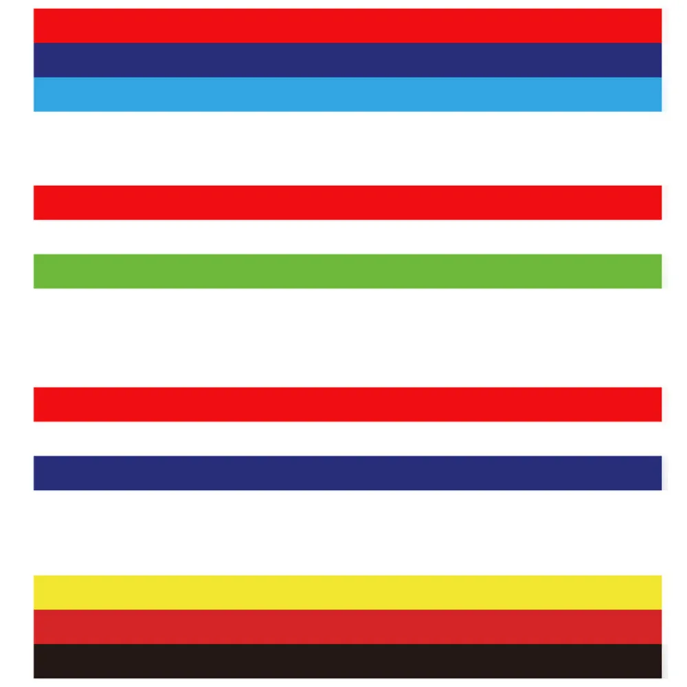 1 шт./лот 2 м* 15 см М-цветная Германия Италия Французский флаг Полосатый Автомобильный капот виниловая наклейка на тело для BMW M3 M5 M6 E46 E92 серия