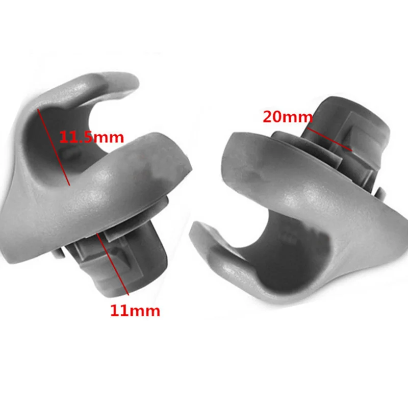 Sun Visor Holder Clip Gray