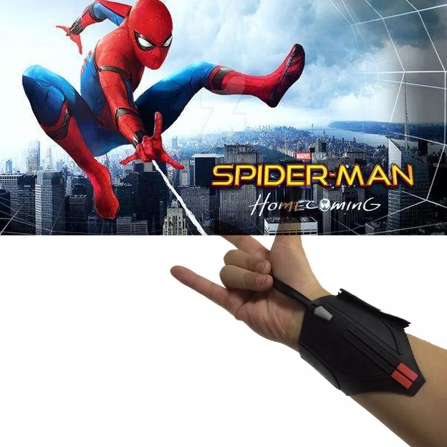 

Spiderman SpiderMan Web Shooter Cosplay Props Peter Parker Bracelet costume Accessories