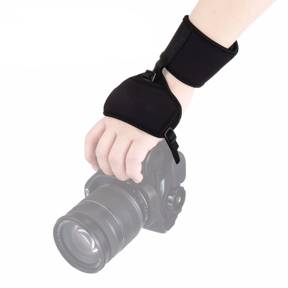 

Soft Neoprene Hand Grip Wrist Strap Camera Belt Quick Release Plastic Plate Professional DSLR Camera Strap For Nikon Canon Sony