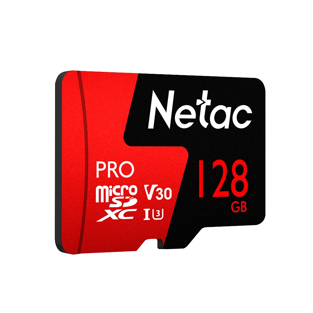 Netac Micro SD Card 64 Гб 128 ГБ 256 Гб класс 10 UHS 1 U3 V30 слот для карт памяти 64 128 Гб флэш-памяти Microsd P500 Pro TF карта для смартфона