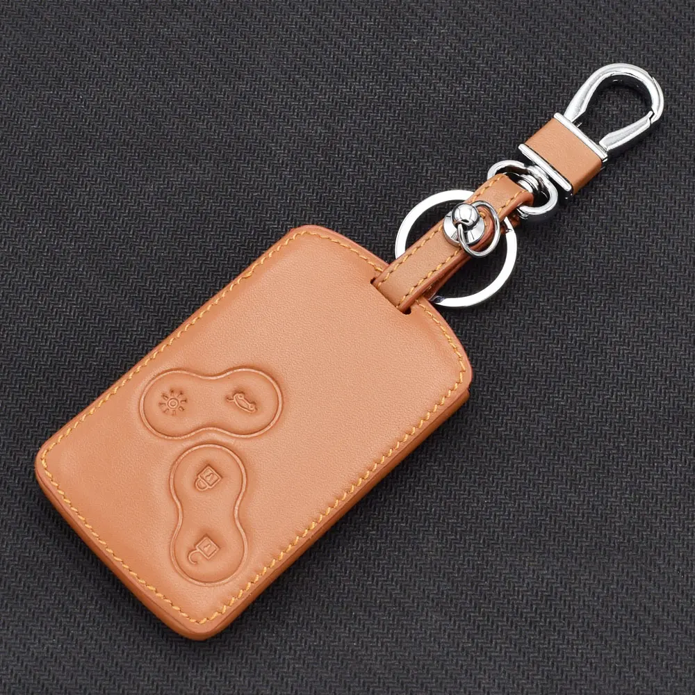 7 Renault Koleos Laguna 2 3 Megane 1 2 3 Sandero leather car key case cover