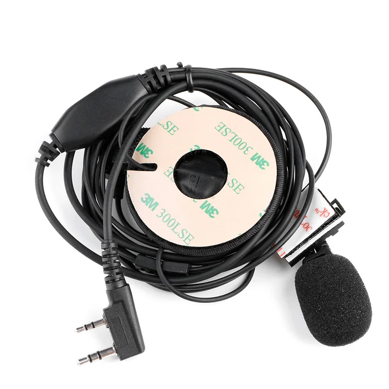 

1 PC Full Face Helmet Bike Motorcycle Two Way Raido Earphone Microphone For Baofeng