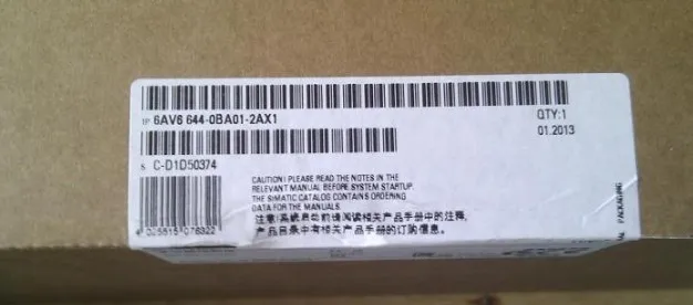 6AV6644-0BA01-2AX1 (6AV6 644-0BA01-2AX1) симатический MP 377 12 &quotсенсорный TFT дисплей 6AV66440BA012AX1 100%