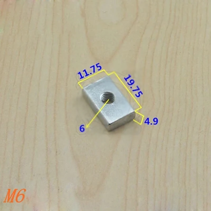 M6 M8 квадратный зажим гайка слайдер гайки из углеродистой стали крепеж/алюминиевый профиль