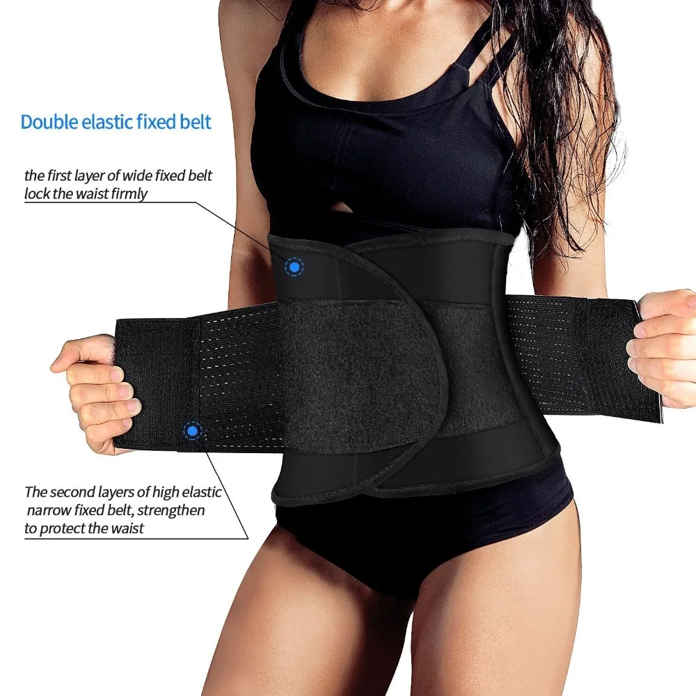 MMBABY Shaper Slim Belt Neoprene Waist Cincher Faja Waist Shaper Corset Waist Trainer Belt Modeling Strap Waist Trimmer Girdle