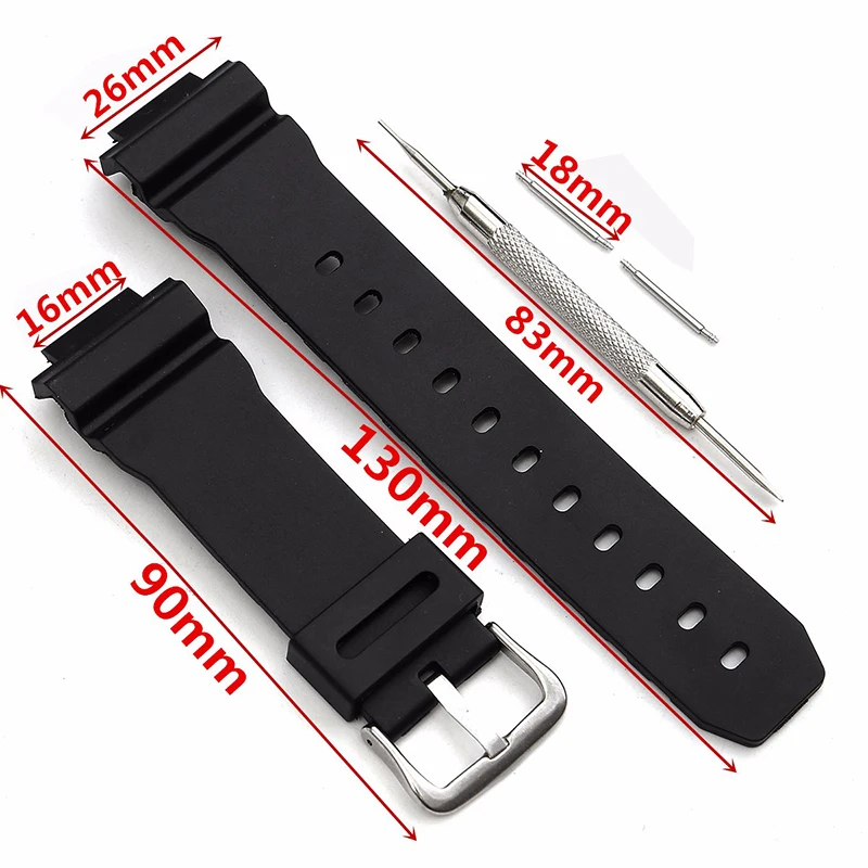 J3 Replacement Watch Band Strap For G Shock DW 6900 with Batch Needles 2