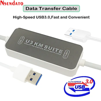 

USB 3.0 USB3.0 Data Transfer Cable PC to PC U3 KM Suite Smart KM Swicth Converter Data Sync Transfer Share For Windows Mac