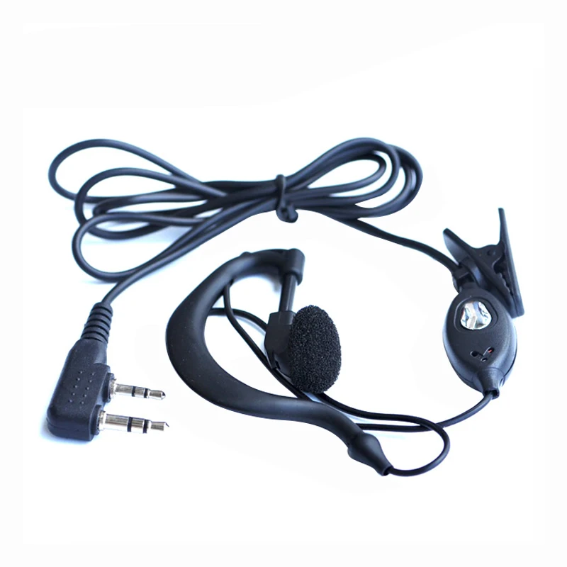 Для Baofeng наушники UV 5r наушник для радио Walkie Talkie гарнитура микрофон 888S uv5r 5RA 5RE