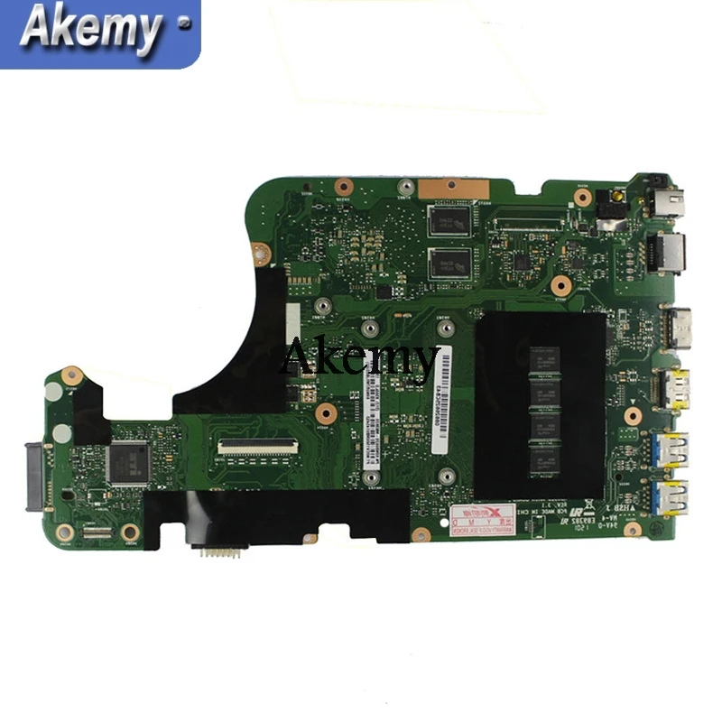 Akemy X555LD محمول اللوحة الأم ل ASUS X555LD X555LP X555LA X555L X555 اختبار على متن اللوحة الأم 4G RAM I3-4010U GT820M