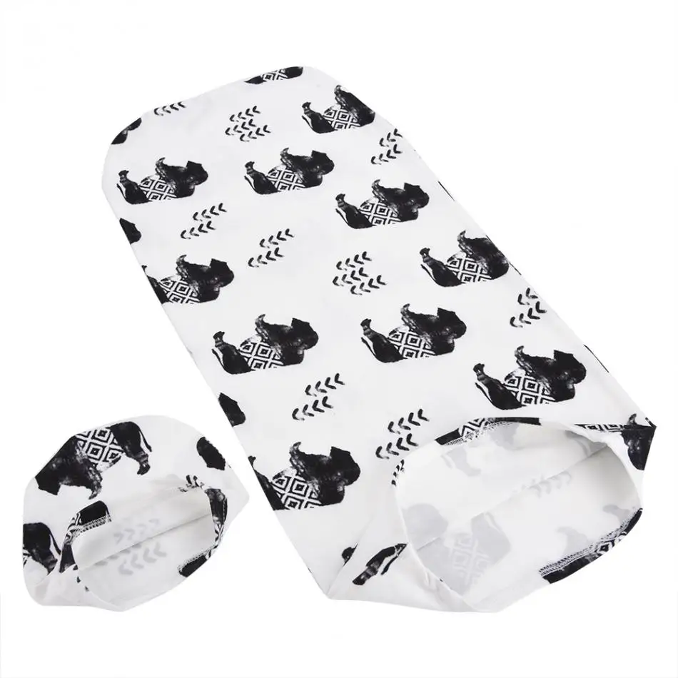 Для новорожденных пеленать одеяло с шапками набор пеленок детское одеяльце для сна модные милые хлопковые одежда для малышей накидка для детской коляски