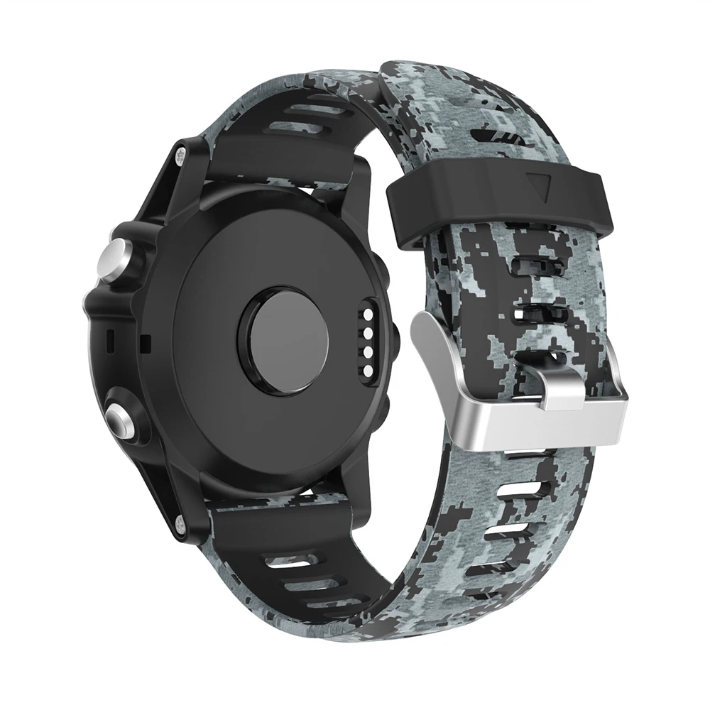 ZENHEO 26mm Silicone Watch Strap Replacement for Garmin Fenix 5X/5X Plus Outdoor Sport Band for Garmin Fenix 3 Watchband Straps