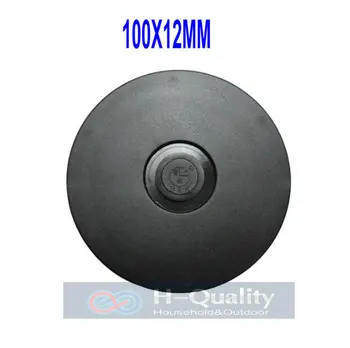 

Smooth Quite Durable 100X12MM 360 Degree Manual Swivel Acrylic Display Stand Rack Swivel Plate With Transparent Base Hold 15KGS