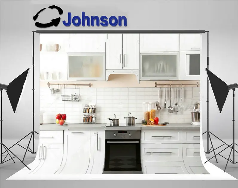 new modern kitchen scene backdrops Vinyl cloth High