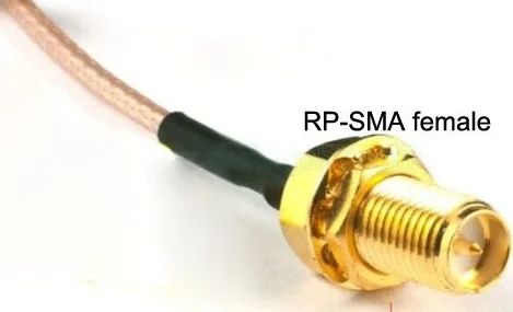 

10pcs RP-SMA Female To PCB SOLDER Pigtail Cable RG178 Or RG316 For WIFI Wireless LOW LOSS 8" 20CM