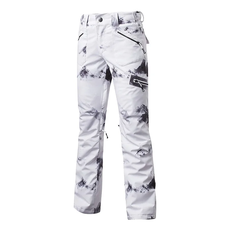 

Women Skiing Pants Snowboard Pants Woman Breathable Waterproof Windproof Top Quality Winter Warm Trousers For Lady