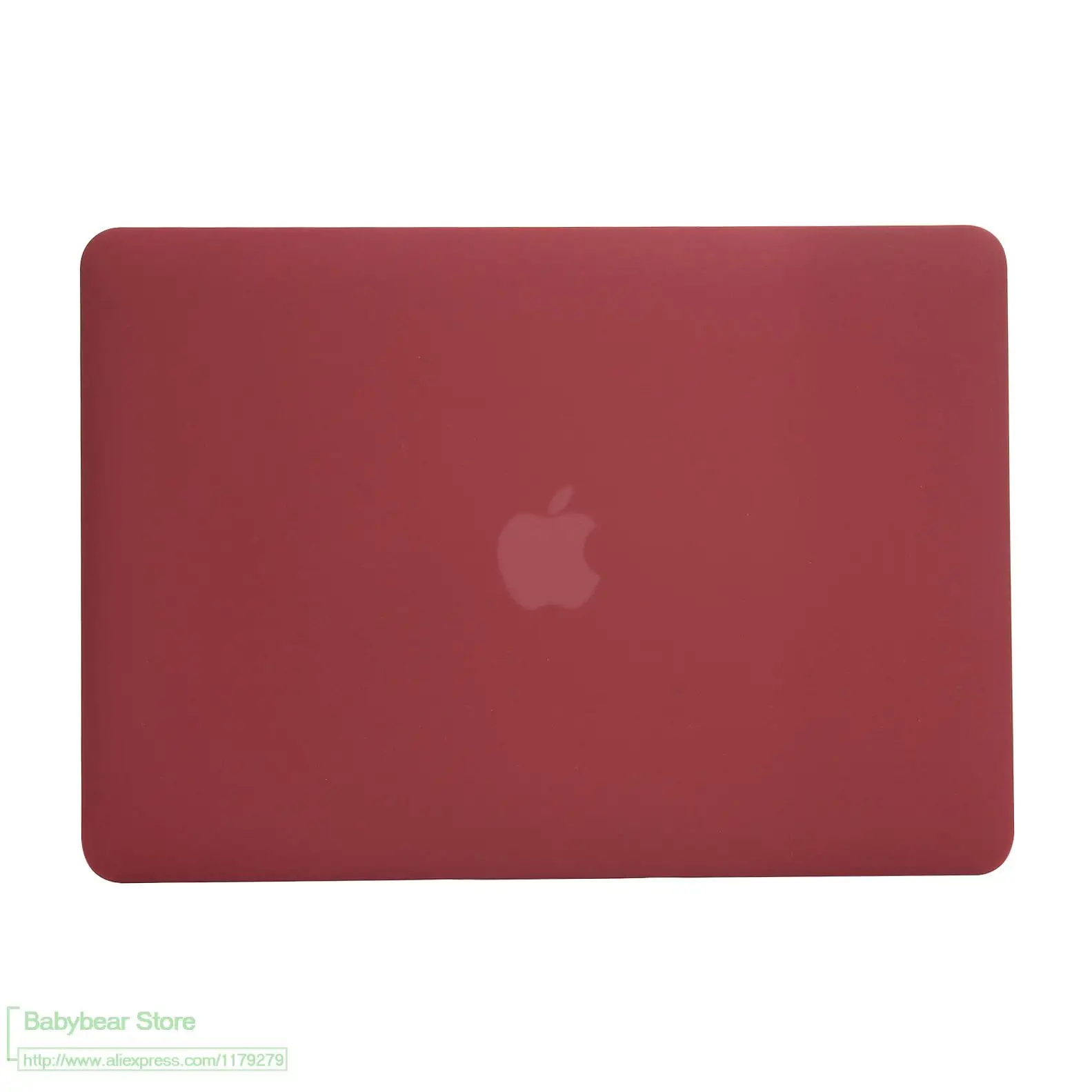 3 в 1 для Mac Book Air 1" Pro 13/15" retina 12 защитный чехол для Macbook Air 13 Touch bar 2012 2013 - Цвет: Wine Red